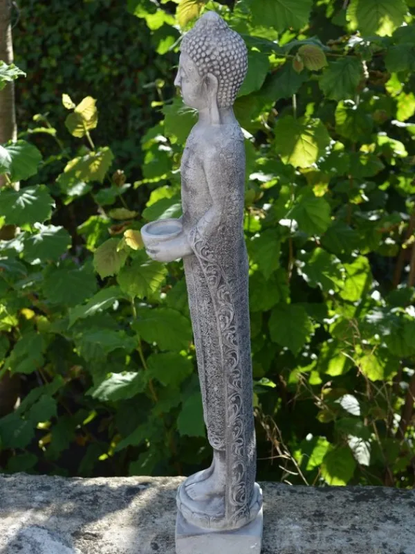 Gartendekoparadies Bouddhas-Statue de Bouddha mince