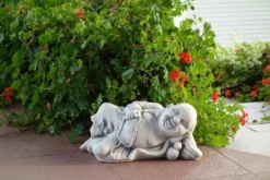 Gartendekoparadies Bouddhas-Statue de Bouddha rieur