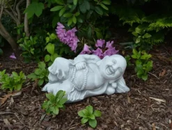 Gartendekoparadies Bouddhas-Statue de Bouddha rieur