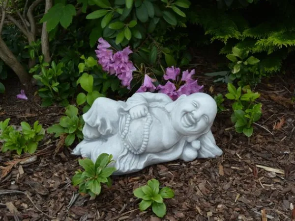 Gartendekoparadies Bouddhas-Statue de Bouddha rieur