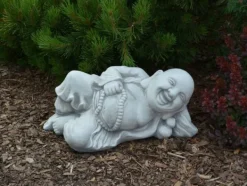 Gartendekoparadies Bouddhas-Statue de Bouddha rieur