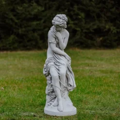 Gartendekoparadies Figures & Statues-Statue de femme sur socle