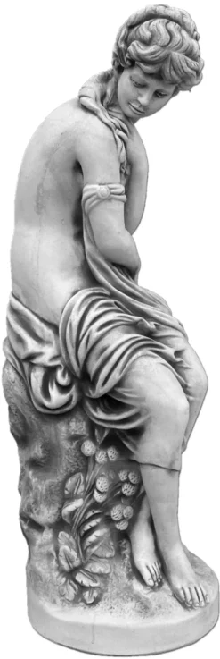 Gartendekoparadies Figures & Statues-Statue de femme sur socle