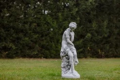 Gartendekoparadies Figures & Statues-Statue de femme sur socle