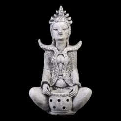 Gartendekoparadies Bouddhas-Statue de la déesse hindoue Sarasvati