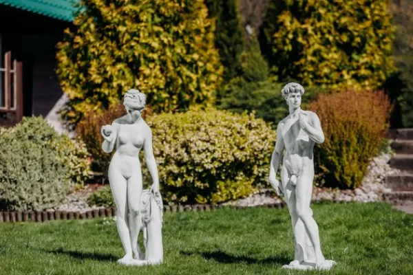 Gartendekoparadies Figures & Statues-Statue de Vénus à la pomme