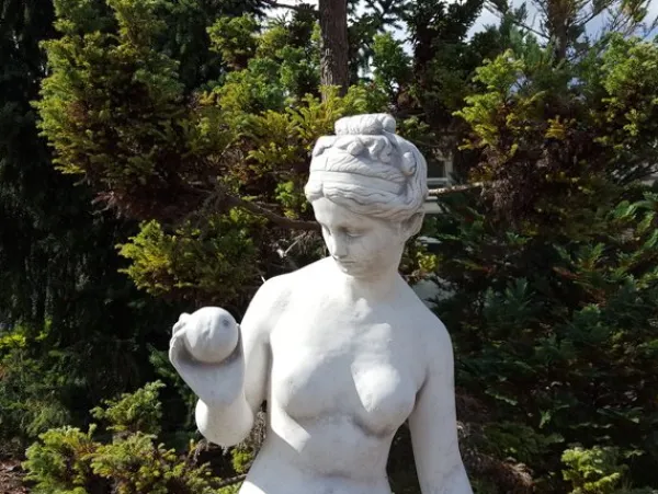 Gartendekoparadies Figures & Statues-Statue de Vénus à la pomme