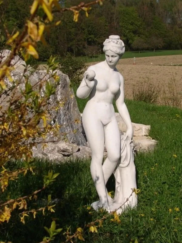 Gartendekoparadies Figures & Statues-Statue de Vénus à la pomme