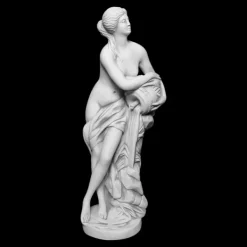 Gartendekoparadies Figures & Statues-Statue de Vénus avec un cours d'eau