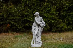 Gartendekoparadies Figures & Statues-Statue de Vénus avec un cours d'eau