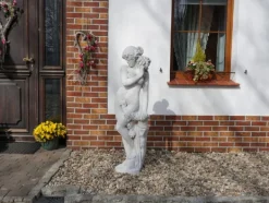 Gartendekoparadies Figures & Statues-Statue de Vénus avec un cours d'eau