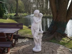Gartendekoparadies Figures & Statues-Statue de Vénus avec un cours d'eau