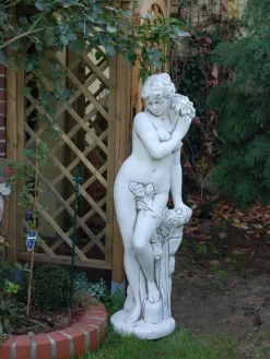 Gartendekoparadies Figures & Statues-Statue de Vénus avec un cours d'eau