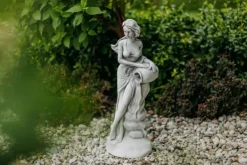 Gartendekoparadies Figures & Statues-Statue de Vénus avec un cours d'eau