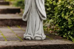 Gartendekoparadies Bouddhas-Statue debout d'un moine bouddha