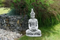 Gartendekoparadies Bouddhas-Statue du Grand Bouddha d'un gardien de temple