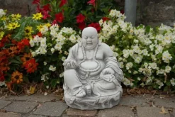 Gartendekoparadies Bouddhas-Statue d'un bouddha rieur