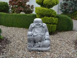 Gartendekoparadies Bouddhas-Statue d'un moine asiatique