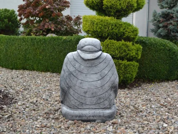 Gartendekoparadies Bouddhas-Statue d'un moine asiatique