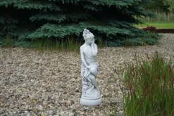 Gartendekoparadies Figures & Statues-Statue d'une femme avec une robe richement drapée
