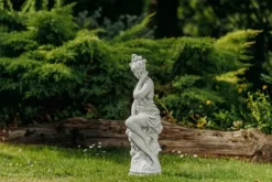 Gartendekoparadies Figures & Statues-Statue d'une femme avec une robe richement drapée