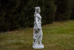 Gartendekoparadies Figures & Statues-Statue d'une femme vendangant des raisins