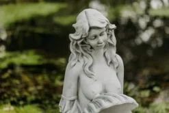 Gartendekoparadies Belle|Figures & Statues-Statue d'une sirène avec une gargouille