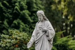Gartendekoparadies Figures & Statues-Statue en pierre de Jésus-Christ