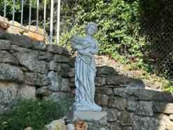 Gartendekoparadies Figures & Statues-Statue en pierre de la déesse grecque Leto