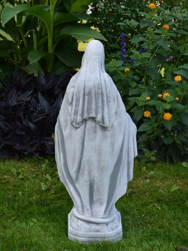 Gartendekoparadies Figures & Statues|Enfants & Anges-Statue en pierre de la Madone