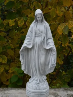Gartendekoparadies Figures & Statues|Enfants & Anges-Statue en pierre de la Madone