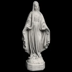 Gartendekoparadies Figures & Statues|Enfants & Anges-Statue en pierre de la Madone