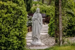 Gartendekoparadies Figures & Statues-Statue en pierre de Sainte Marie