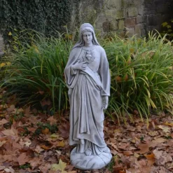 Gartendekoparadies Figures & Statues-Statue en pierre de Sainte Marie