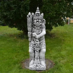 Gartendekoparadies Figures & Statues-Statue en pierre des dieux amérindiens