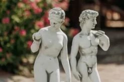 Gartendekoparadies Figures & Statues-Statue ornée de Vénus avec pomme