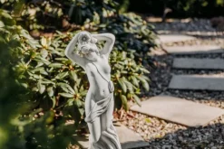 Gartendekoparadies Figures & Statues-Statue érotique d'une femme aux cheveux flottants