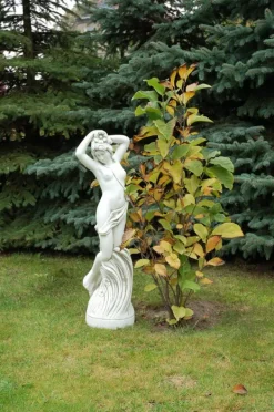 Gartendekoparadies Figures & Statues-Statue érotique d'une femme aux cheveux flottants