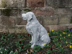 Gartendekoparadies Animaux-Statuette : grand golden retriever