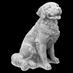 Gartendekoparadies Animaux-Statuette : grand golden retriever