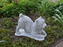 Gartendekoparadies Animaux-Statuette Yorkshire Terrier