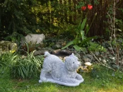 Gartendekoparadies Animaux-Statuette Yorkshire Terrier