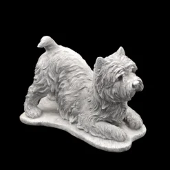 Gartendekoparadies Animaux-Statuette Yorkshire Terrier