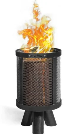 Gartendekoparadies Bols À Feu & Poêles De Jardin-Support pour flambeau suédois « PEDRO »