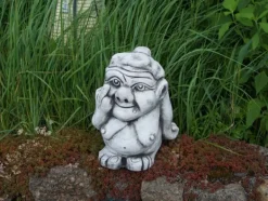 Gartendekoparadies Trolls-Troll XXL : Mamie montre le majeur