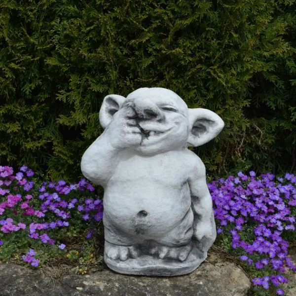 Gartendekoparadies Trolls-Troll XXL doigt dans le nez