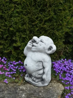 Gartendekoparadies Trolls-Troll XXL doigt dans le nez
