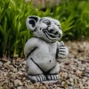 Gartendekoparadies Trolls-Troll XXL pense "tout va bien"