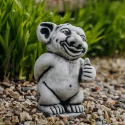 Gartendekoparadies Trolls-Troll XXL pense "tout va bien"