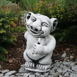 Gartendekoparadies Trolls-Troll XXL pense "tout va bien"